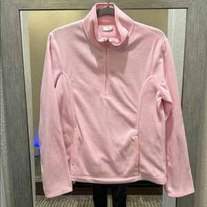 Danskin Now Light Pink Fleece Pullover